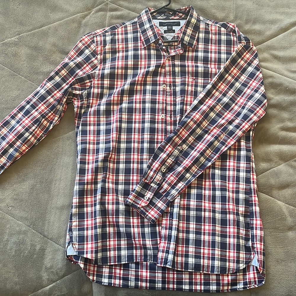 Tommy Hilfiger 80’s 2 ply custom fit size Large